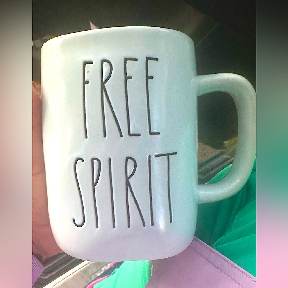Rae Dunn FREE SPIRIT mug